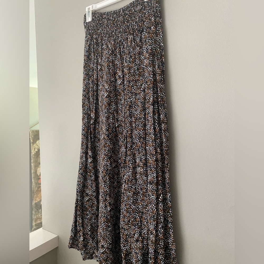 Printed Maxi Skirt